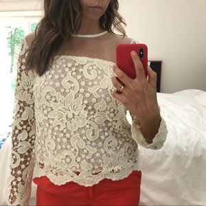 Endless rose lace top